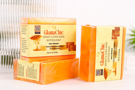 HONEY & COOL SHEA BUTTER SOAP (3 BARS)